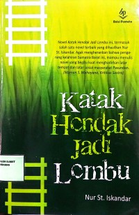 Image of katak hendak jadi lembu