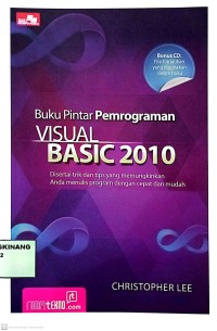 Image of Buku pintar pemrograman visual basic 2010