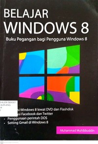 Image of Belajar  Windows 8