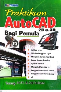 Image of Praktikum AutoCAD 2D & 3D Bagi Pemula