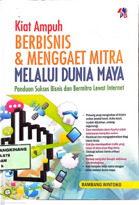 Image of Kiat ampuh berbisnis & menggaet mitra melalui dunia maya