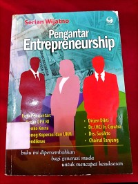 Image of Pengantar entrepeneurship
