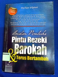 Image of Amalan Pembuka Pintu Rezeki Barokah & Terus Bertambah