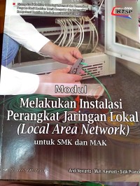Image of Modul Melakukan Instalasi Perangkat Jaringan Lokal (Local Area Network)