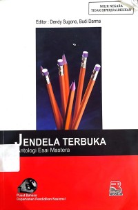 Image of Jendela terbuka : Antologi Esai Mastera