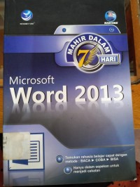 Image of Microsoft Word 2013 untuk Sekretaris Perkantoran Modern