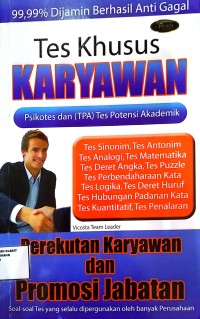 Image of Tes Khusus Karyawan