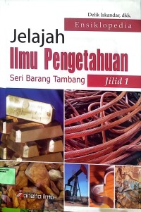 Image of jelajah ilmu pengetahuan seri barang tambang