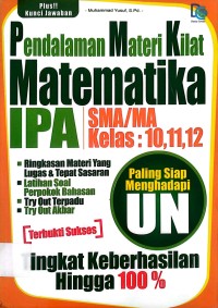 Image of Pendalaman Materi Kilat Matematika Ipa