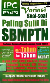 Image of variasi Soal-soal paling sulit SBMPTN