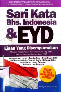 Image of Sari Kata Bhs. Indonesia & EYD
