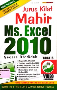 Image of Jurus kilat mahir MS Excel 2010