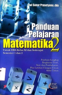 Image of Panduan Pelajaran Matematika 2