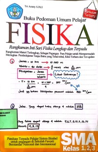 Image of Buku Pedoman Umum Pelajar Fisika SMA Kelas 1,2,3