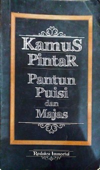 Image of Kamus Pintar Pantun Puisi Dan Majas