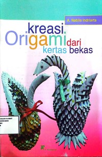 Image of kreasi origami dari kertas bekas