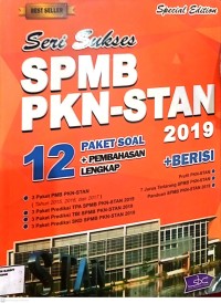 Image of seri sukses spmb pkn-stan 2019