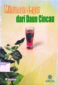 Image of Minuman segar dari daun cincau