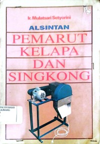 Image of Alsintan Pemarut Kelapa dan Singkong
