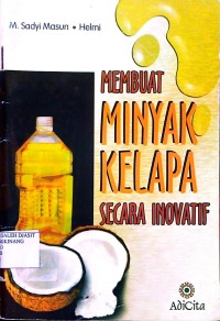 Image of Membuat minyak kelapa  secara inovetif