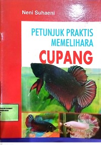Image of Petunjuk Praktis Memelihara Cupang