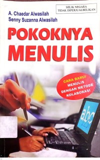 Image of Pokoknya menulis