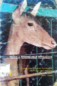 Image of TEKNIK DAN PENGEMBANGAN PETERNAKAN