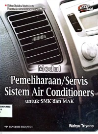 Image of Modul Pemeliharaan Servis Sistem Air Conditioners