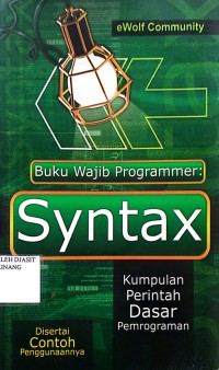 Image of Buku Wajib Programmer Syntax