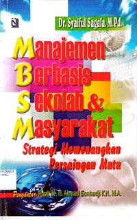 Image of Manajemen Berbasis Sekolah & Masyarakat