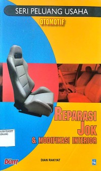 Image of seri peluang usaha bidang otomotif reparasi jok & modifikasi interior
