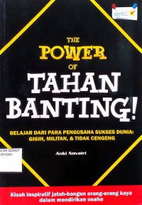 Image of The power of tahan banting