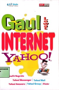 Image of Gaul Lewat Internet YAHOO!
