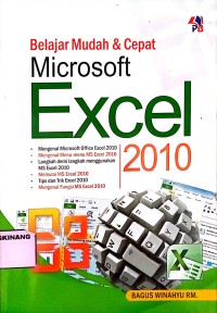 Image of Belajar Mudah & Cepat Microsoft Excel 2010