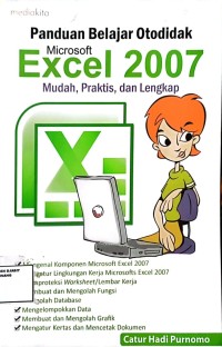 Image of Panduan belajar otodidak microsoft excel 2007 mudah,praktis,dan lengkap