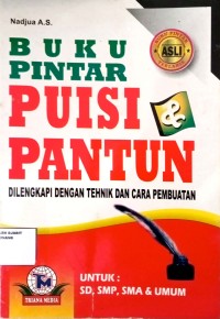 Image of Buku Pintar Puisi & Pantun