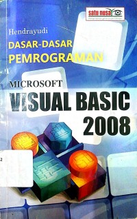 Image of Dasar-dasar pemrograman microsoft visual basic 2008